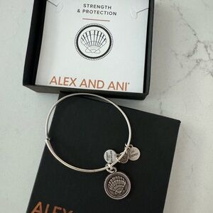 Alex and Ani Seashell Charm Bracelet/Bangle